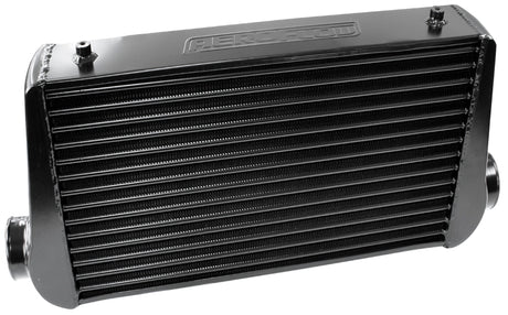 Street Series Intercooler 450 x 300 x 76mm 3" Black AF90-1001BLK - Aeroflow