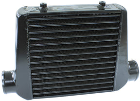 Street Series Intercooler 280 x 300 x 76mm 3" Black AF90-1002BLK - Aeroflow