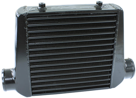 Street Series Intercooler 280 x 300 x 76mm 3" Black AF90-1002BLK - Aeroflow