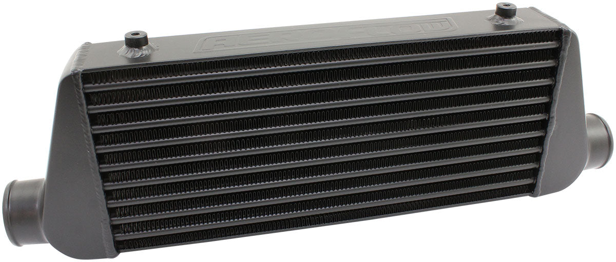 Street Series Intercooler 450 x 200 x 64mm 2.5" Black AF90-1007BLK - Aeroflow