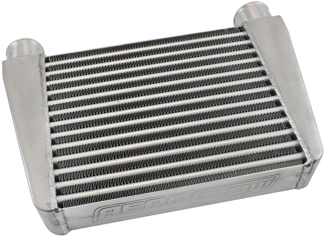 V-Mount Street Intercooler 330 x 280 x 76mm 2.5" Silver AF90-1015 - Aeroflow