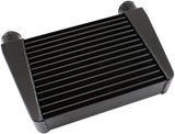 V-Mount Street Intercooler 330 x 280 x 76mm 2.5" Black AF90-1015BLK - Aeroflow
