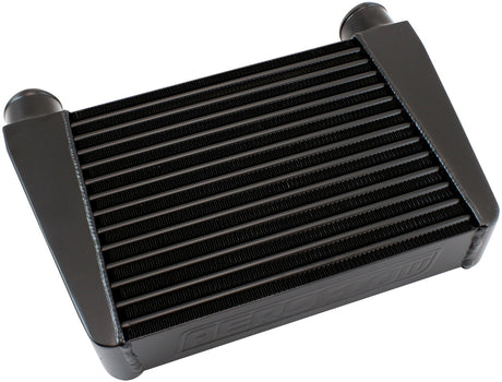 V-Mount Street Intercooler 330 x 280 x 76mm 2.5" Black AF90-1015BLK - Aeroflow