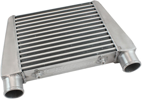 V-Mount Street Intercooler 330 x 280 x 76mm 2.5" Silver AF90-1015 - Aeroflow