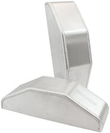 Intercooler End Tanks 300 x 88 Centre Inlet Outlet Pair AF90-1161 - Aeroflow
