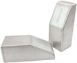 Intercooler End Tanks 230 x 88 Top Bottom Inlet Outlet Pair AF90-1170 - Aeroflow