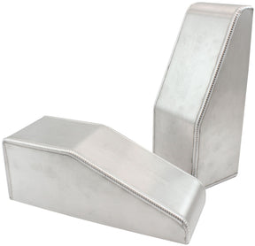 Intercooler End Tanks 300 x 112 Top Bottom Inlet Outlet Pair AF90-1174 - Aeroflow