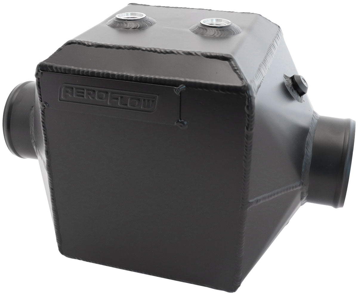 Water To Air Intercooler Black -16ORB 17" x 12" W2A AF90-3000 - Aeroflow