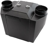 Water To Air Intercooler Black -16ORB 20" x 12" W2A AF90-3003 - Aeroflow