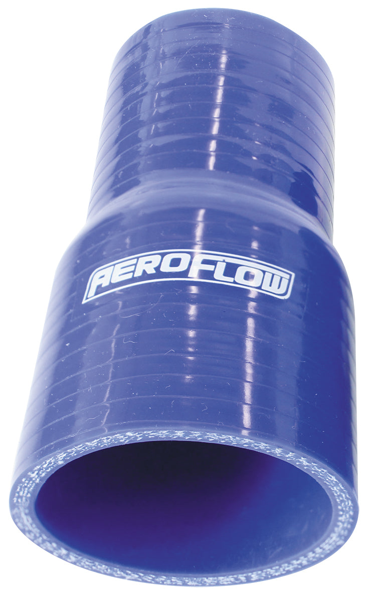 Silicone Hose Reducer Straight Blue I.D 3.75-3.00" 95-76mm, Wall 5.3mm, 127mm Long 9001-375-300 AF9001-375-300 - Aeroflow