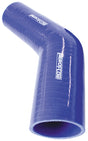 Silicone Hose Reducer 45 Deg; Blue I.D 1.50-1.00" 38-25mm, Wall 4.5 x 140mm 9002-150-100 AF9002-150-100 - Aeroflow