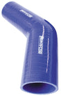 Silicone Hose Reducer 45 Deg; Blue I.D 3.75-3.00" 95-76mm, Wall 5.3 x 140mm 9002-375-300 AF9002-375-300 - Aeroflow
