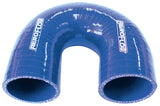 Silicone Hose 180 Deg; Blue I.D 2.50" 63mm, Wall 5.3m, 100mm Leg AF9006-250 - Aeroflow