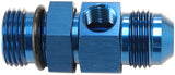 -8ORB To -8AN With 1/8" Port Blue AF904-08 - Aeroflow