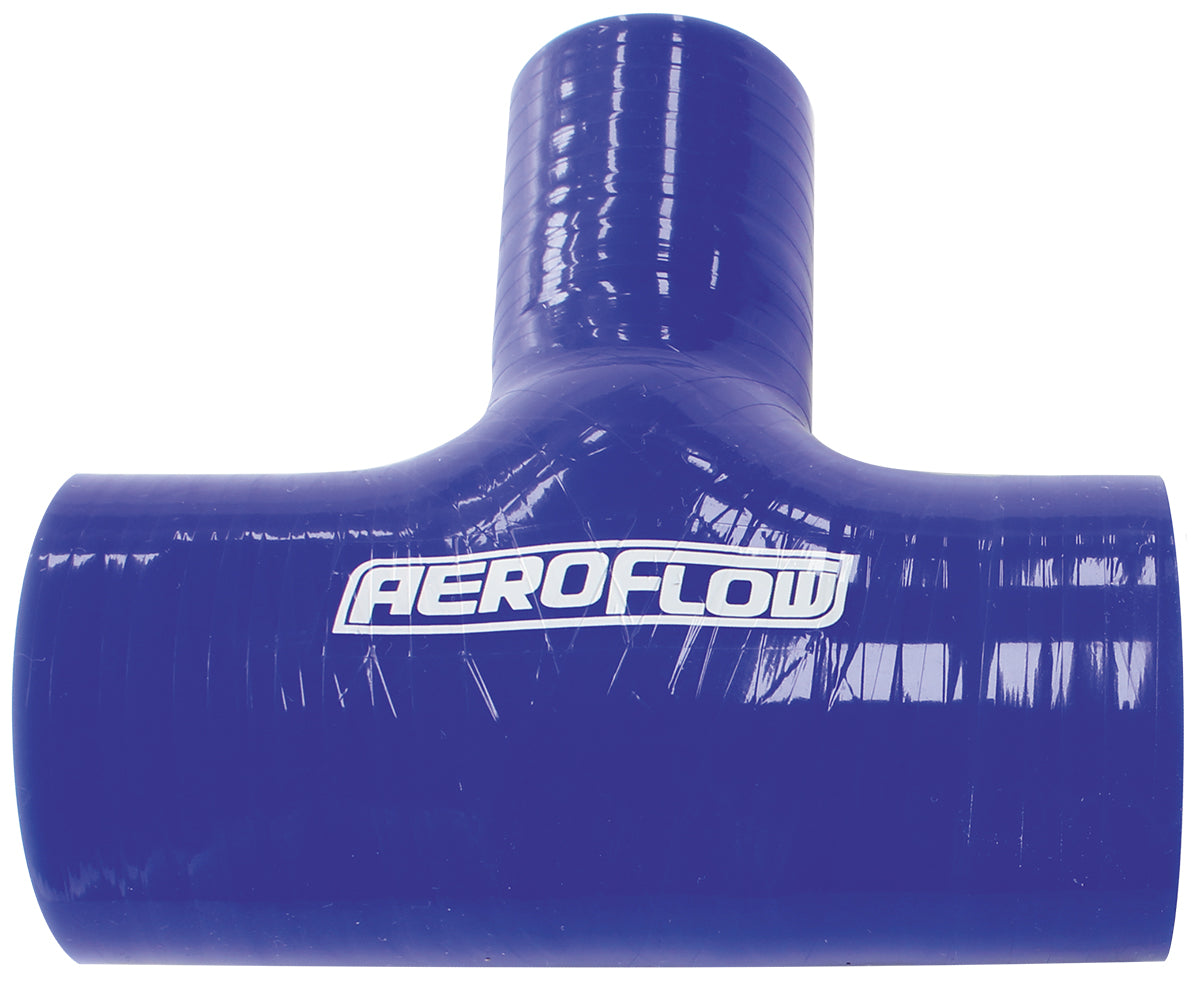 Silicone Tee Piece 2" 51mm Run & 1-3/8" 35mm Side, Blue 100mm Long On Run 50mm On Side AF9044-200-137 - Aeroflow