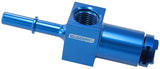 3/8" Female To Male With 1/8" Port Blue Quick Connect EFI AF905-02 - Aeroflow