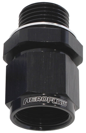 M12 x 1.5 To -8 Female Swivel Black Washer Seal AF906-08-M12BLK - Aeroflow