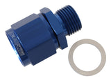 M18 x 1.5 To -10 Female Swivel Blue Washer Seal AF906-10-M18 - Aeroflow