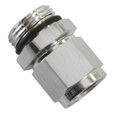 -10ORB To Female -6 Swivel Nut Silver AF907-06-10S - Aeroflow