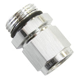 -6ORB To Female -6 Swivel Nut Silver AF907-06S - Aeroflow