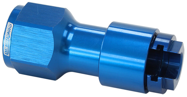 3/8" Push On EFI To -8ORB Port Blue Quick Connect EFI AF908-08-02 - Aeroflow