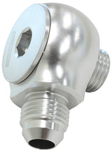 Slimline -10ORB To -6AN 90 Deg For Use In Tight Radius Area AF909-06-10S - Aeroflow