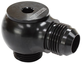 Slimline -12ORB To -12AN 90 Deg For Use In Tight Radius Area AF909-12BLK - Aeroflow