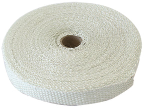 Exhaust Insulation Wrap 1" X50FT50 Foot White Roll AF91-3000 - Aeroflow