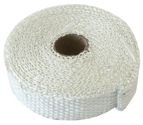 Exhaust Insulation Wrap 1" X15FT15 Foot White Roll AF91-3002 - Aeroflow