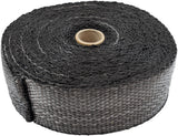 Exhaust Insulation Wrap 2" X50FT50 Foot Black Roll AF91-3005 - Aeroflow