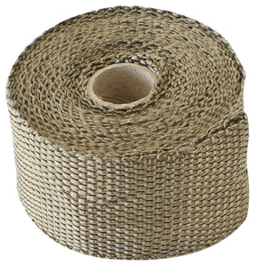 Exhaust Insulation Wrap 2" X15FT15 Foot Titanium Roll AF91-3011 - Aeroflow
