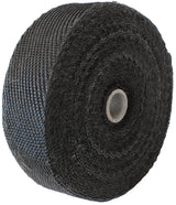 Exhaust Insulation Wrap 2" X50FT50 Foot Black Titanium Roll AF91-3013 - Aeroflow