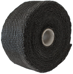 Exhaust Insulation Wrap 2" X15FT15 Foot Black Titanium Roll AF91-3015 - Aeroflow