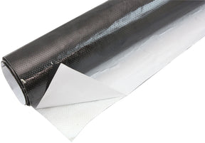 1.5" x15ft Roll Aluminised Heatbarrier Adhesive Backed Black AF91-4000BLK - Aeroflow
