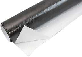 24" X36" Sheet Aluminised Heat Barrier Adhesive Backed Black AF91-4003BLK - Aeroflow