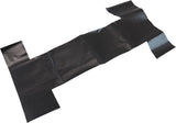 LS Chev Intake Manifold Shieldheat Barrier Adhesive Backed AF91-4050BLK - Aeroflow