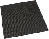 12" x 24" Aluminium Embossed Heat Shield Cut Or Fold Black AF91-4581BLK - Aeroflow