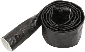 Aluminised Heat Sleeve 5/8"-1" Black Finish 1 Meter / 3 Ft AF91-5001BLK - Aeroflow