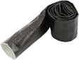Aluminised Sleeve 1-1/8-1-1/2" Black Finish 1 Meter / 3 Ft AF91-5002BLK - Aeroflow