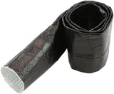 Aluminised Sleeve 1-5/8-2" Black Finish 1 Meter / 3 Ft AF91-5003BLK - Aeroflow