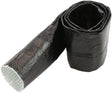 Aluminised Sleeve 1-5/8-2" Black Finish 3.7 Meter / 12ft AF91-5013BLK - Aeroflow