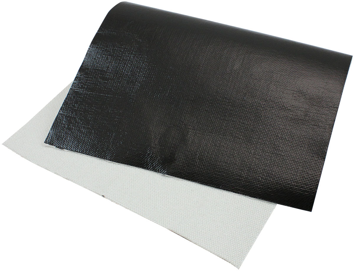 20" x 12" Aluminised Heat Barrier Black Finish AF91-6000BLK - Aeroflow