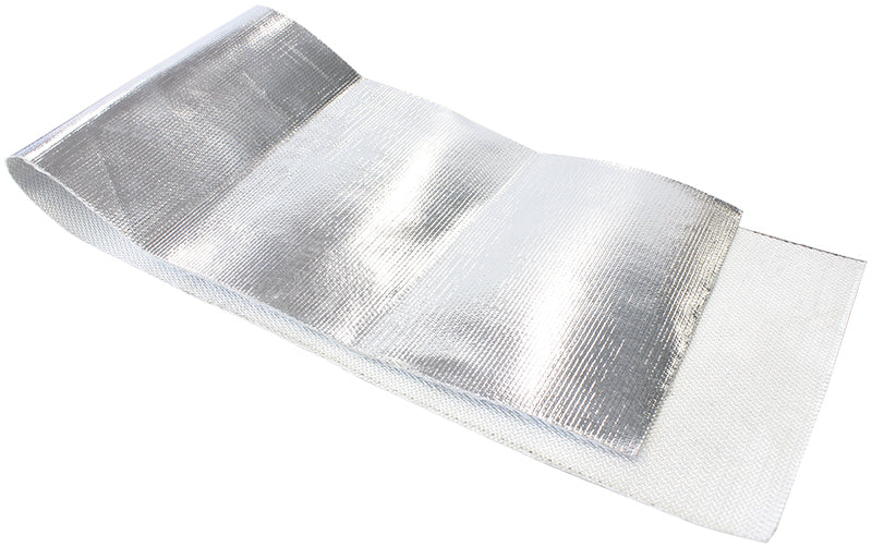40" x 12" Aluminised Heat Barrier Silver Finish AF91-6001 - Aeroflow