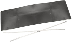 Aluminised Starter Heat Shielda Must For Close Headers Black AF91-6010BLK - Aeroflow