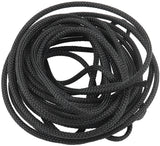 1/8" 7.6 Meter Heat Flex Braid Black Tight Weave High Coverage AF91-7549 - Aeroflow