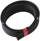 1-1/2" 7.6M Heat Flex Braid Black Tight Weave High Coverage AF91-7553 - Aeroflow
