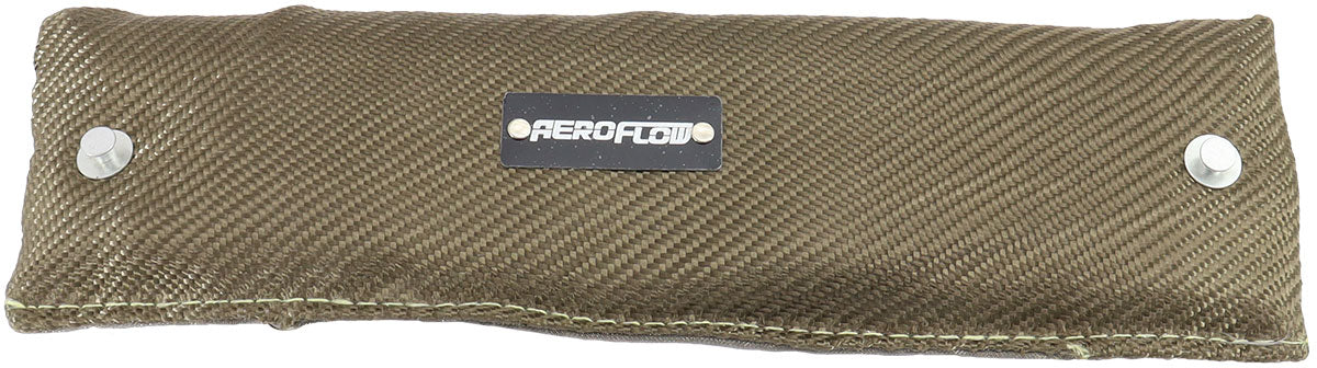 Clutch / Brake Reservoir Heat Bag Protector 3" Dia Titanium AF91-8096 - Aeroflow