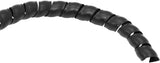 6mm I.D Spiral Wrap Cover Braided Hose Wire 1 Meter Black AF91-9800 - Aeroflow