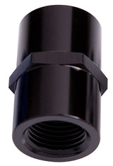 Female Coupler 3/8" NPT Black Female To Female AF910-06BLK - Aeroflow