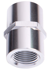 Female Coupler 3/4" NPT Silver Female To Female AF910-12S - Aeroflow